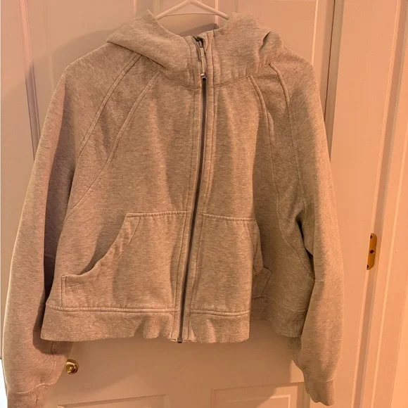 Lululemon Gray Zip-Up Hoodie - Picture 2 of 3